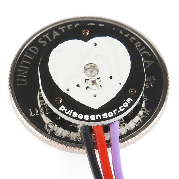 Heart Rate Pulse Sensor For Arduino - (AD25810)