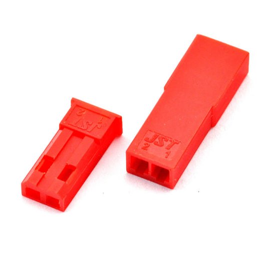 JST Kit Crimp Connector Plug 2-Pin Female + Male - (AD16750)