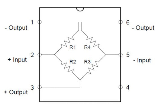 MPS20N0040D Pressure Sensor 0-40kPa DIP-6 For Arduino - (AD17865)