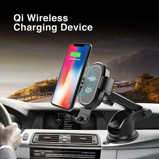 ARG-AC-0161BK 15W Wireless Fast Charger Car Mount Vortex M2 - (AD86832)