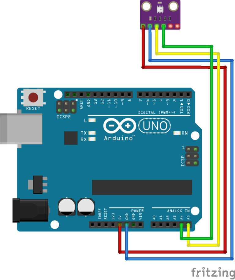 BMP280 Barometric Pressure + Temperature Sensor Breakout - (AD25727)