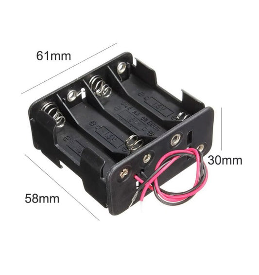 Battery Holder 8xAA with Cable - (AD34404)