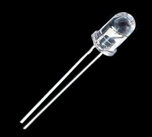 Warm White 5mm High Brightness LED - (AD41990)