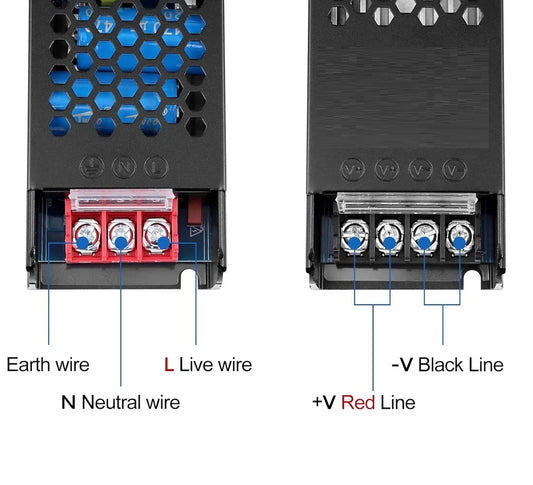 DC-24V-300W LED Switch Power Supply 24VDC @ 12.5A - (AD85381)
