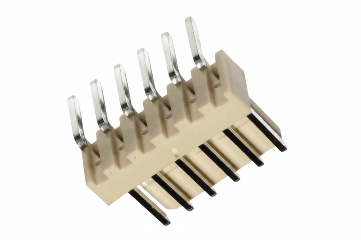 7 Pin Wafer Connector 2.54mm Right Angle - (AD12918)