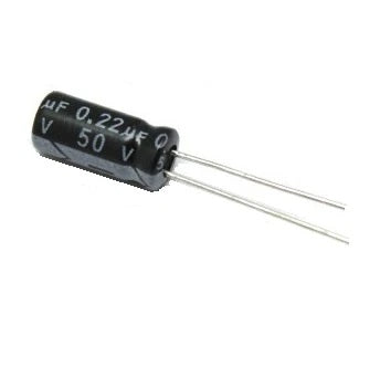 0.22uF @ 50V Capacitor Electrolitico [220nF] - (AD6661)
