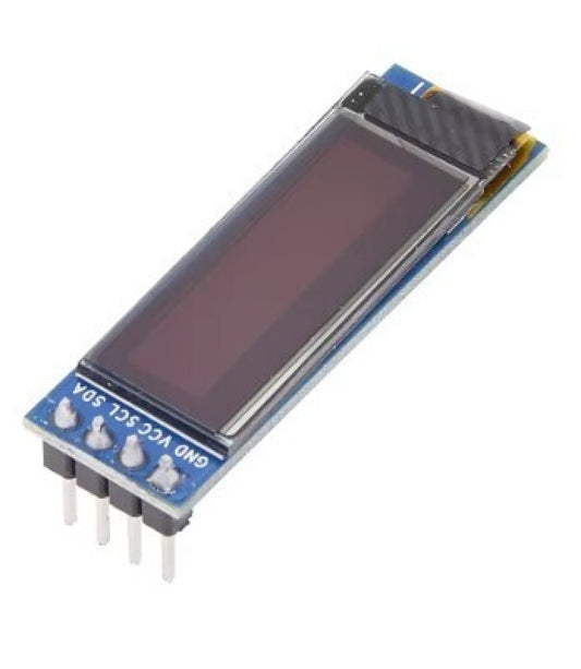 0.91 inch OLED White Character Display Module 4Pins - (AD92992)