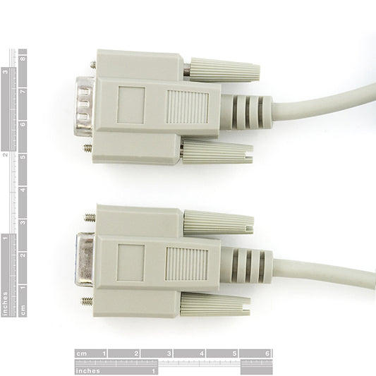 Serial Cable DB9 M/F - 6 Foot [CAB-00065] - (AD29218)