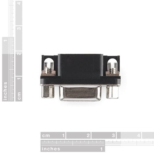 9 Pin Female Serial Connector - PCB Mount [PRT-00429] - (AD23973)