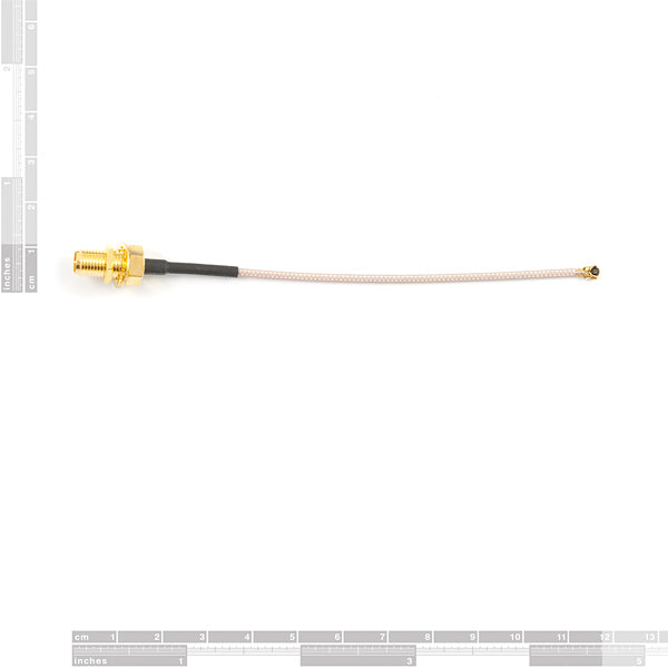 Interface Cable RP-SMA to U.FL [WRL-00662] - (AD28079)