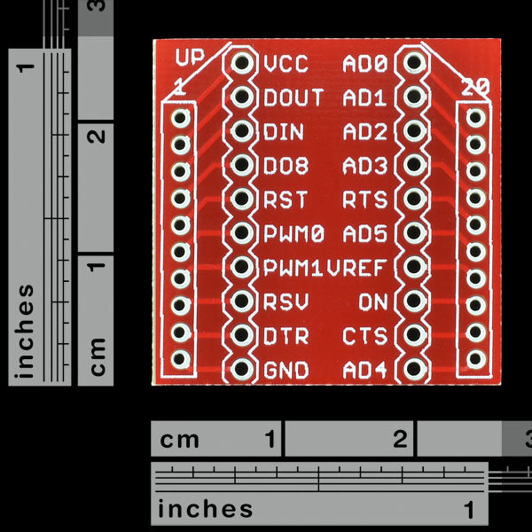 Breakout Board for XBee Module [BOB-08276] - (AD16304)