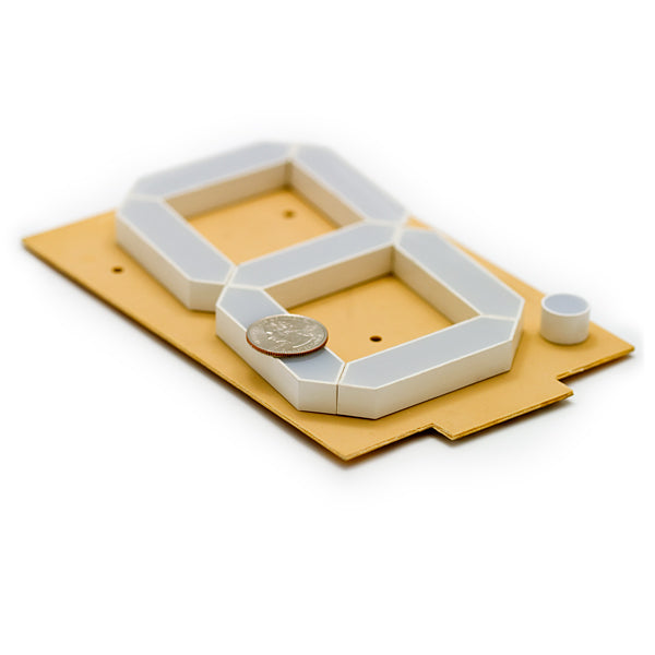 7-Segment Display - 6.5" (Red) [COM-08530] - (AD36742)