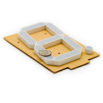 7-Segment Display - 6.5" (Red) [COM-08530] - (AD36742)