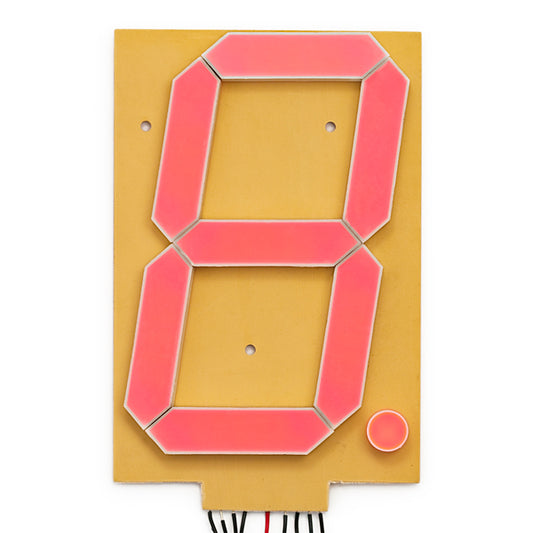 7-Segment Display - 6.5" (Red) [COM-08530] - (AD36742)