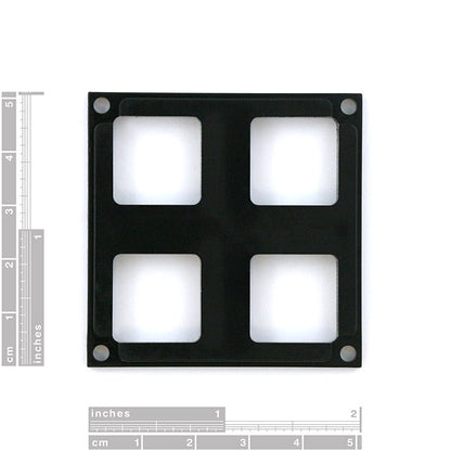 Button Pad 2x2 Top Bezel - (AD25427)