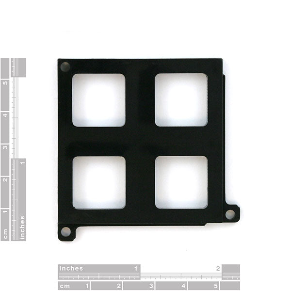 Button Pad 2x2 Bottom Bezel - (AD25432)