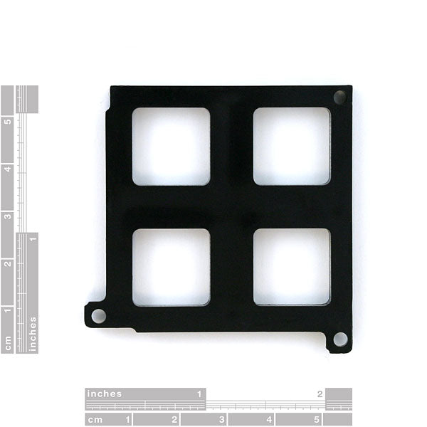 Button Pad 2x2 Bottom Bezel - (AD25432)