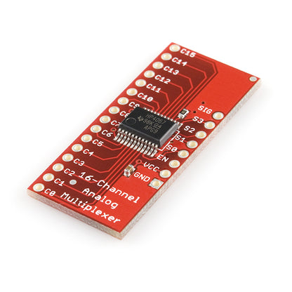 CD74HC4067 - SparkFun Analog/Digital MUX Breakout - (AD49566)