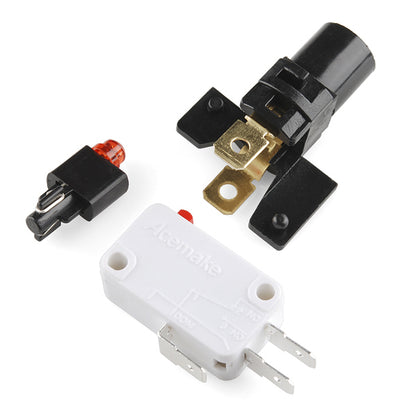 Big Dome Pushbutton - Red [COM-09181] - (AD27962)