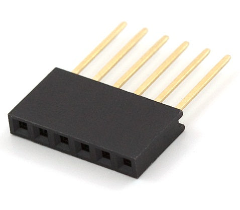6 Pin Stackable Header 2.54mm - (AD5963)