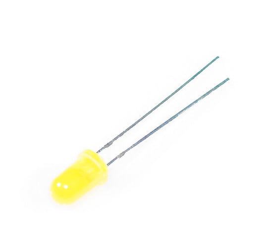 Yellow LED 5mm Diffused - (AD7792)