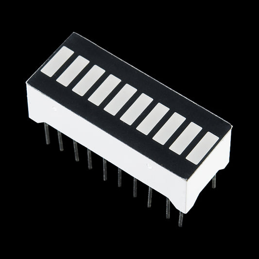 Red - 10 Segment LED Bar Graph - (AD8370)
