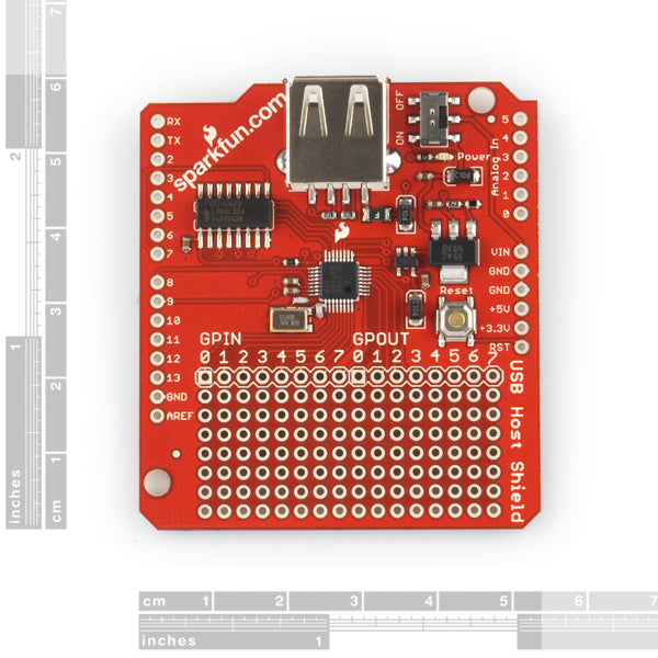 SparkFun USB Host Shield [DEV-09947] - (AD5581)