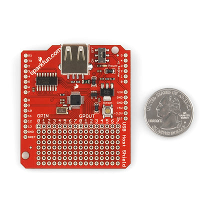 SparkFun USB Host Shield [DEV-09947] - (AD5581)
