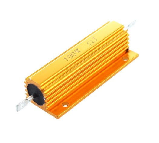 1Ω @ 100W Power Wire-Wound Aluminum Housing Resistor - (AD40495)
