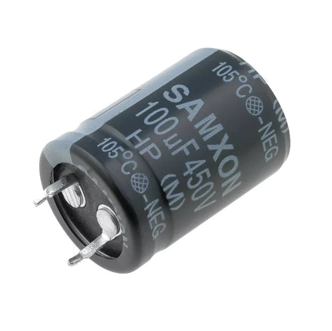 100uF @ 450V Electrolytic Capacitor - (AD92632)