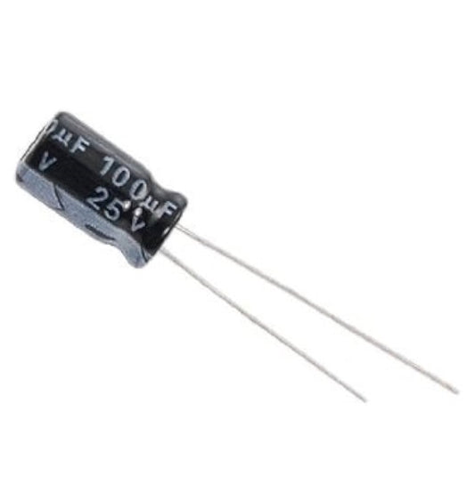 100uF @ 25V Capacitor Electrolitico - (AD9782)