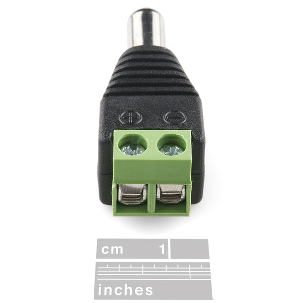 DC Barrel Jack Adapter - Male - (AD16696)