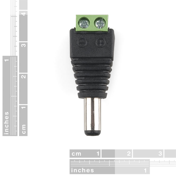 DC Barrel Jack Adapter - Male - (AD16696)