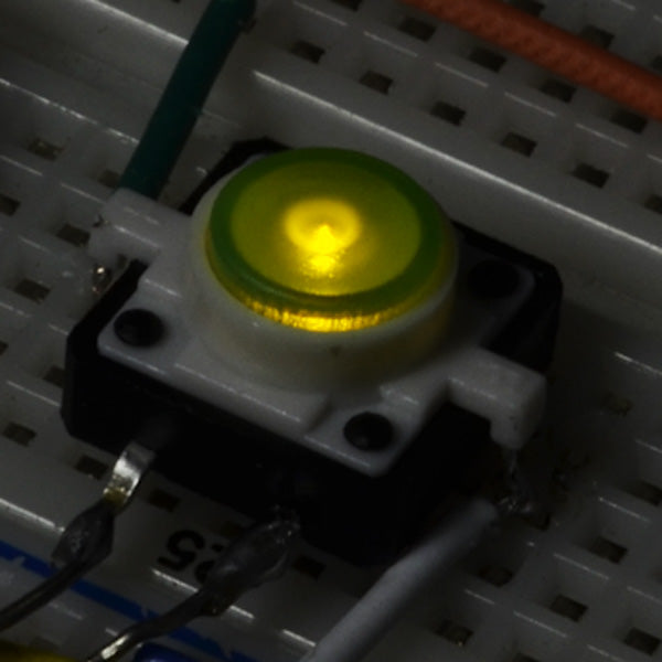 Green - LED Tactile Button [COM-10440] - (AD36543)