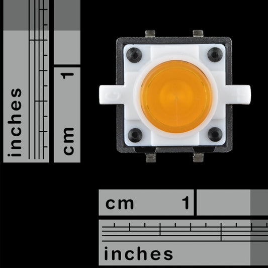 Orange - LED Tactile Button [COM-10441] - (AD36554)