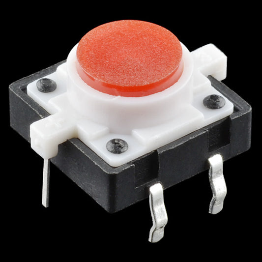 Red - LED Tactile Button [COM-10442] - (AD36540)