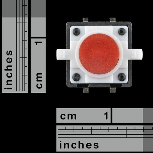 Red - LED Tactile Button [COM-10442] - (AD36540)