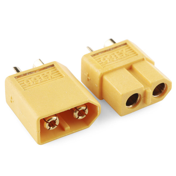 XT60 Connectors - Male/Female Pair [PRT-10474] - (AD11722)