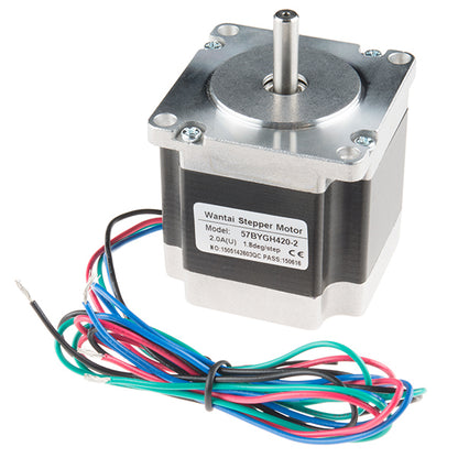 Stepper Motor - 125 oz.in (200 steps/rev, 600mm Wire) [ROB-13656] - (AD3458)