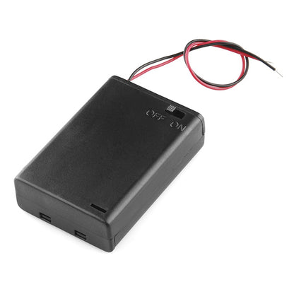Battery Holder 3xAA with Cover and Switch [PRT-10891] - (AD15730)