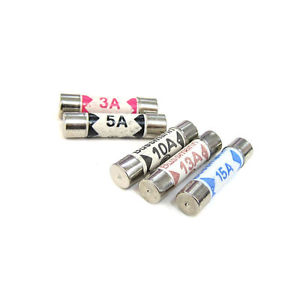10A Ceramic Fuse Bussmann DS1362 6mm x 25mm - (AD22397)