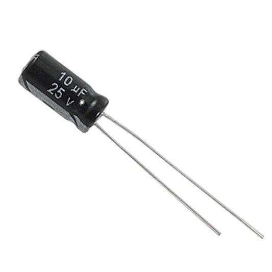 10uF @ 25V Capacitor Electrolitico - (AD1155)