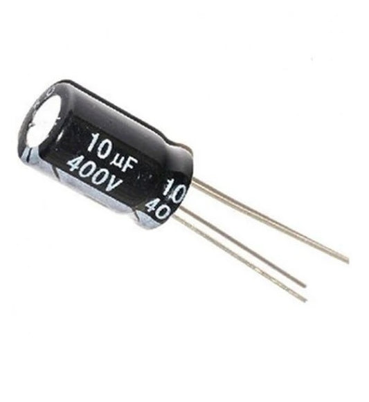 10uF @ 400V Capacitor Electrolitico - (AD16616)