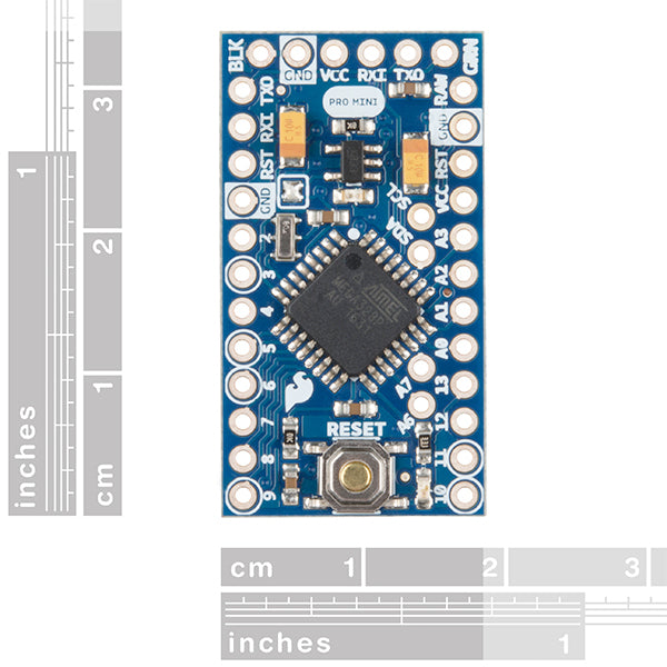 Arduino Pro Mini 328 - 3.3V/8MHz [DEV-11114] - (AD2911)