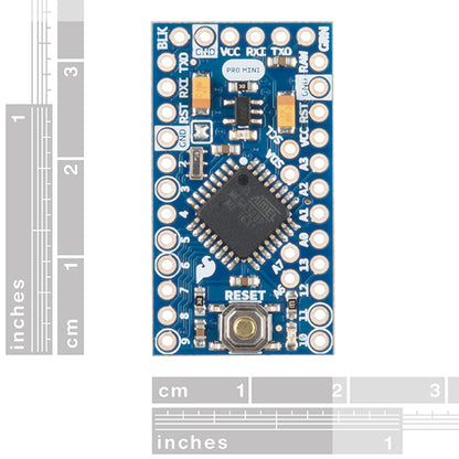 Arduino Pro Mini 328 - 3.3V/8MHz [DEV-11114] - (AD2911)