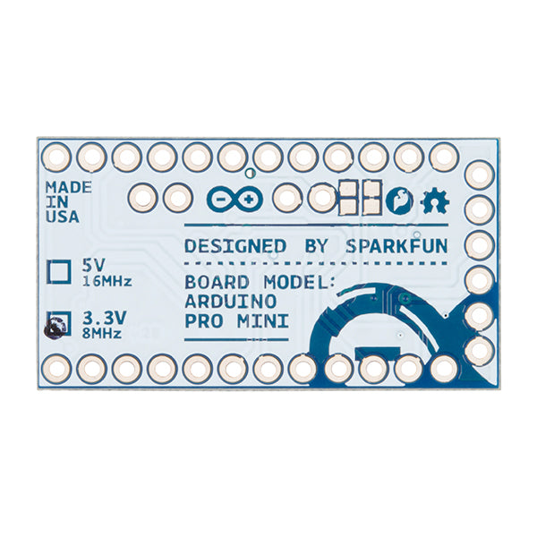 Arduino Pro Mini 328 - 3.3V/8MHz [DEV-11114] - (AD2911)