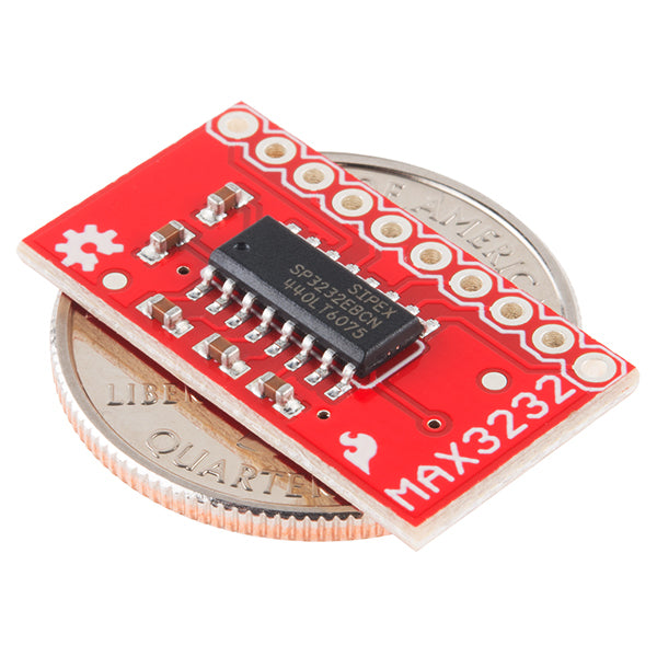 MAX3232 - SparkFun Transceiver Breakout [BOB-11189] - (AD21629)