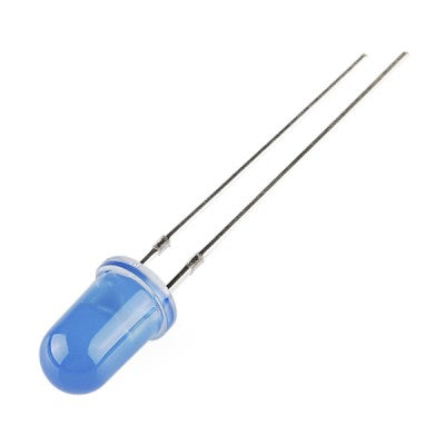 Blue LED 5mm Diffused - (AD7784)