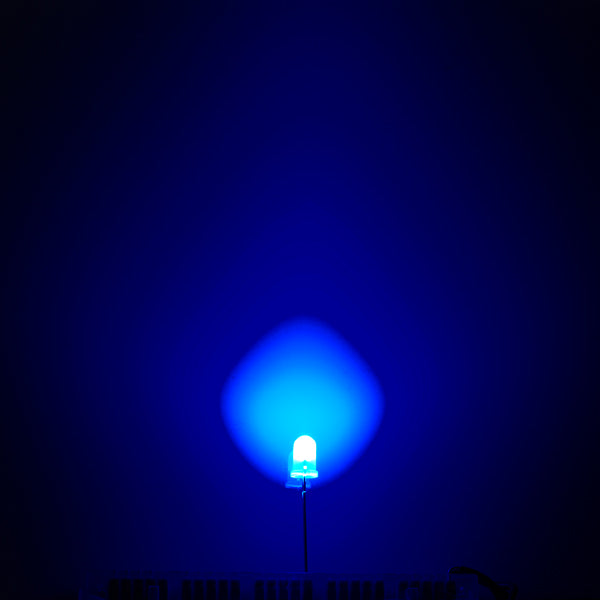 Blue LED 5mm Diffused - (AD7784)