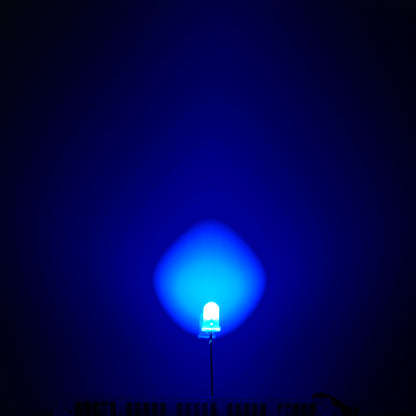 Blue LED 5mm Diffused - (AD7784)